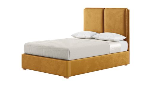 Łóżko Felix 140x200 cm z nowoczesnym zagłówkiem
