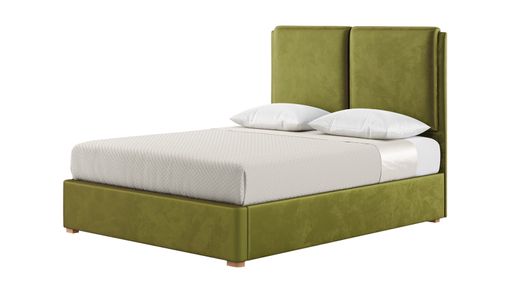 Łóżko Felix 160x200 cm z nowoczesnym zagłówkiem