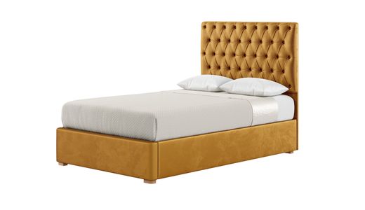 Jewel 120x200 cm Rám postele s luxusním hlubokým prošíváním s knoflíky na čele