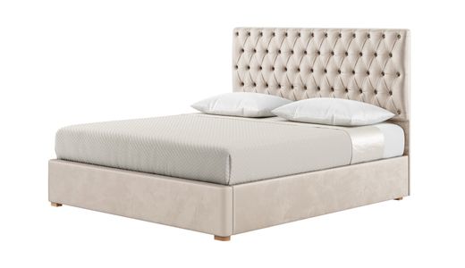 Jewel 180x200 cm Rám postele s luxusním hlubokým prošíváním s knoflíky na čele