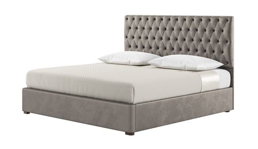 Jewel 200x200 cm Rám postele s luxusním hlubokým prošíváním s knoflíky na čele