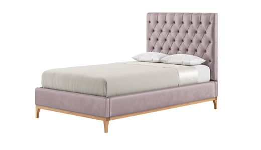 Marlon 120x200 cm Rám postele s luxusním hlubokým prošíváním na čele zdůrazněným knoflíky