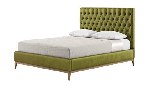Marlon 160x200 cm Rám postele s luxusním hlubokým prošíváním na čele zdůrazněným knoflíky