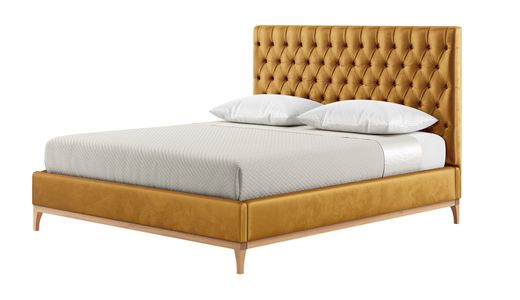 Marlon 180x200 cm Rám postele s luxusním hlubokým prošíváním na čele zdůrazněným knoflíky