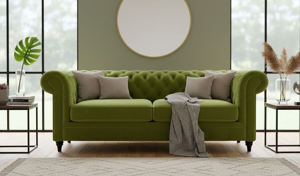 Sofa trzyosobowa Chesterfield Max