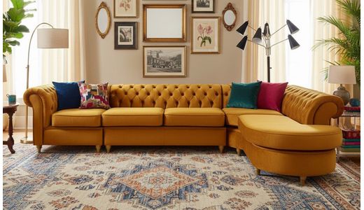 Prawy narożnik modułowy Chesterfield Prawy narożnik modułowy Chesterfield