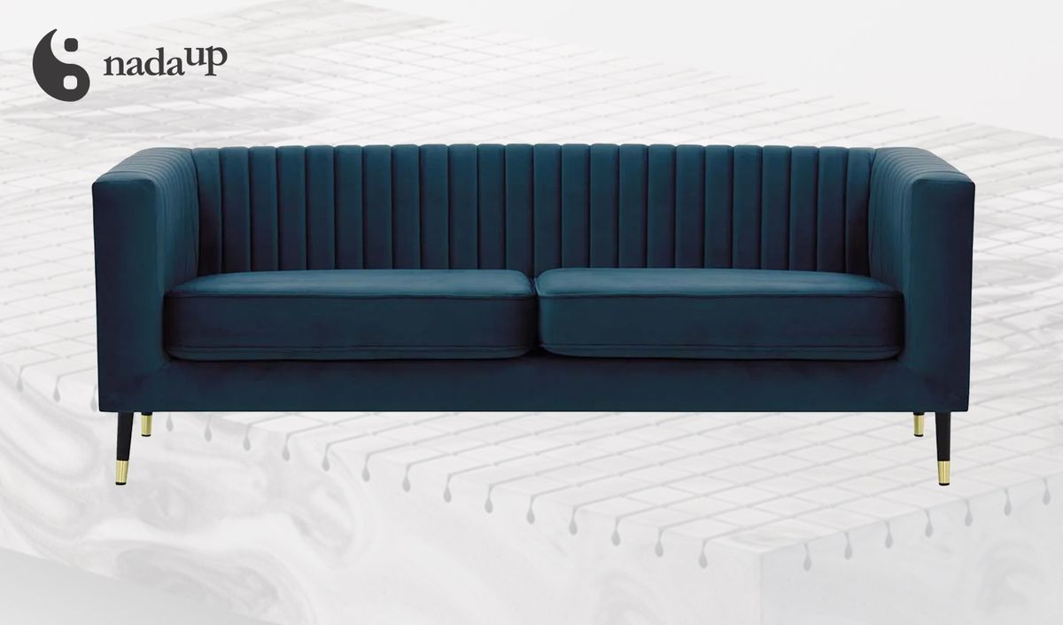 Sofa trzyosobowa Slender z pianką medyczną