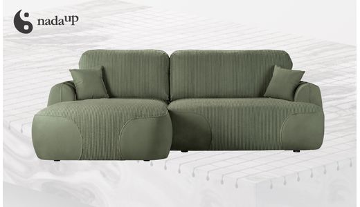 Lewostronny narożnik rozkładany Satell z pianką medyczną Lewostronny narożnik rozkładany Satell z pianką medyczną