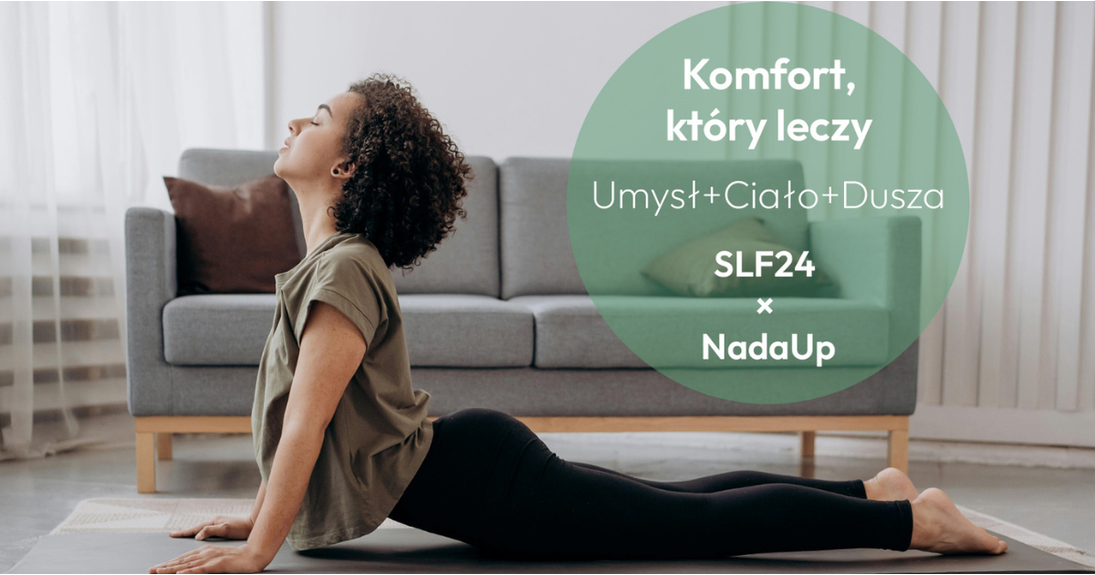 Sofa, która wspiera ciało, umysł i duszę: wspólna wizja SLF24 × NadaUp dla pełnego dobrostanu