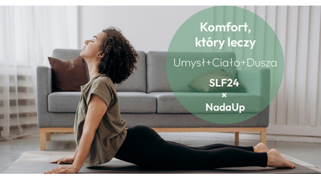 Sofa, która wspiera ciało, umysł i duszę: wspólna wizja SLF24 × NadaUp dla pełnego dobrostanu