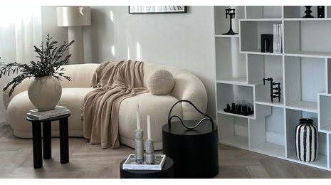 Pomysły na salon w mieszkaniu na wynajem - styl bez zobowiązań